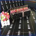 Clear Acrylic Step-Tiered 36 Lápiz labial Organizador Rack / cosméticos Bandeja de almacenamiento de pantalla